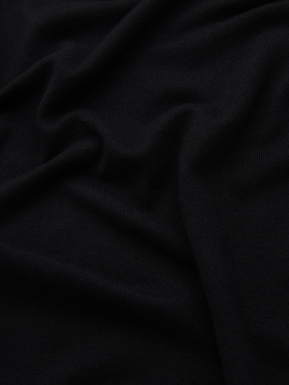 Ombre Clothing Čierny pánsky sveter Ombre Clothing