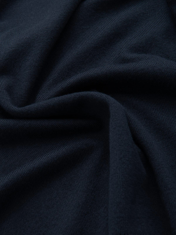 Ombre Clothing Tmavomodrý pánsky sveter Ombre Oblečenie