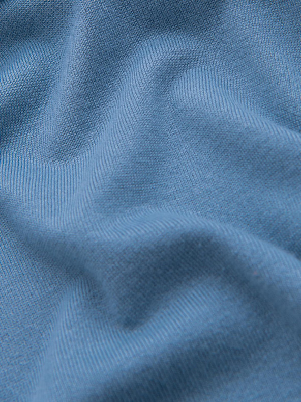 Ombre Clothing Svetlomodrý pánsky sveter Ombre Oblečenie