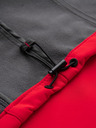 Ombre Clothing Červená pánska softshellová bunda Ombre Clothing