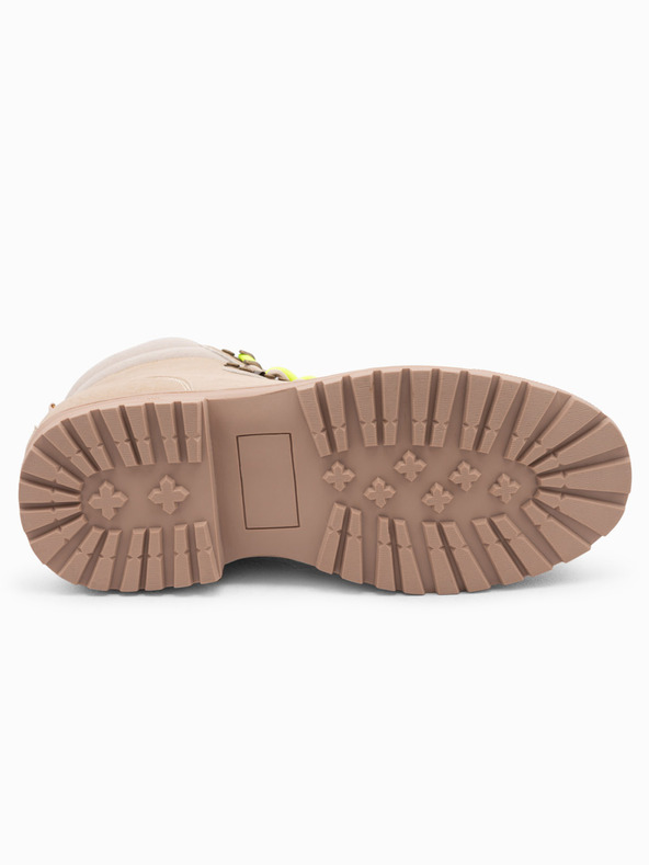 Ombre Clothing Svetlohnedé pánske zimné outdoorové topánky Ombre Clothing