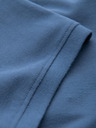 Ombre Clothing Modré pánske základné polo tričko Ombre Clothing