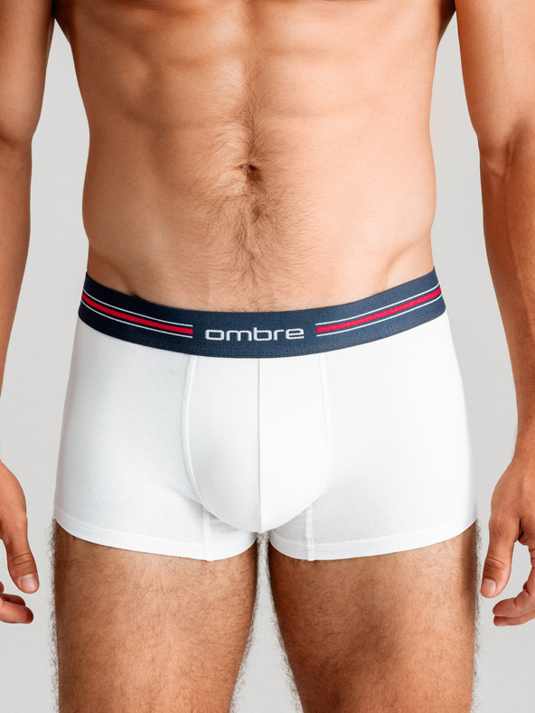 Ombre Clothing Klasické pánske boxerky s prúžkom a gumou Ombre Clothing