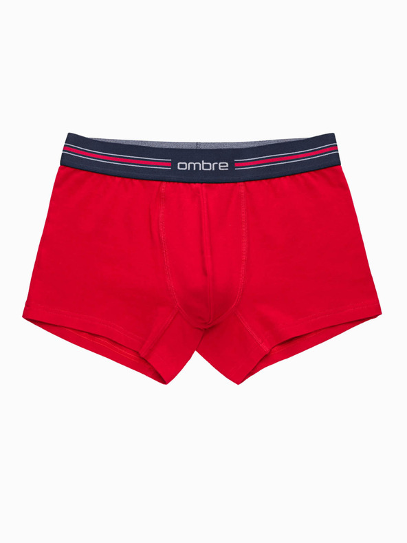 Ombre Clothing Klasické pánske boxerky s prúžkom a gumou Ombre Clothing