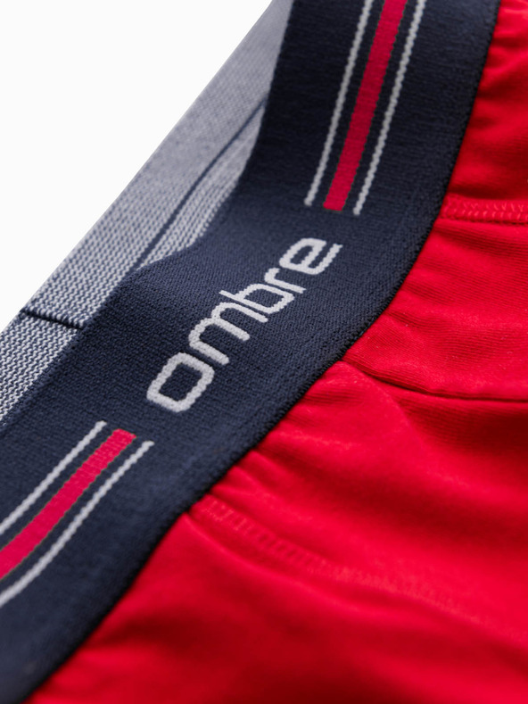 Ombre Clothing Klasické pánske boxerky s prúžkom a gumou Ombre Clothing