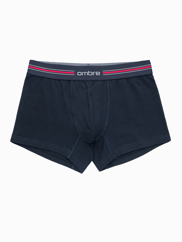 Ombre Clothing Klasické pánske boxerky s prúžkom a gumou Ombre Clothing