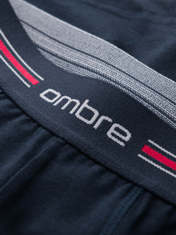 Ombre Clothing Klasické pánske boxerky s prúžkom a gumou Ombre Clothing