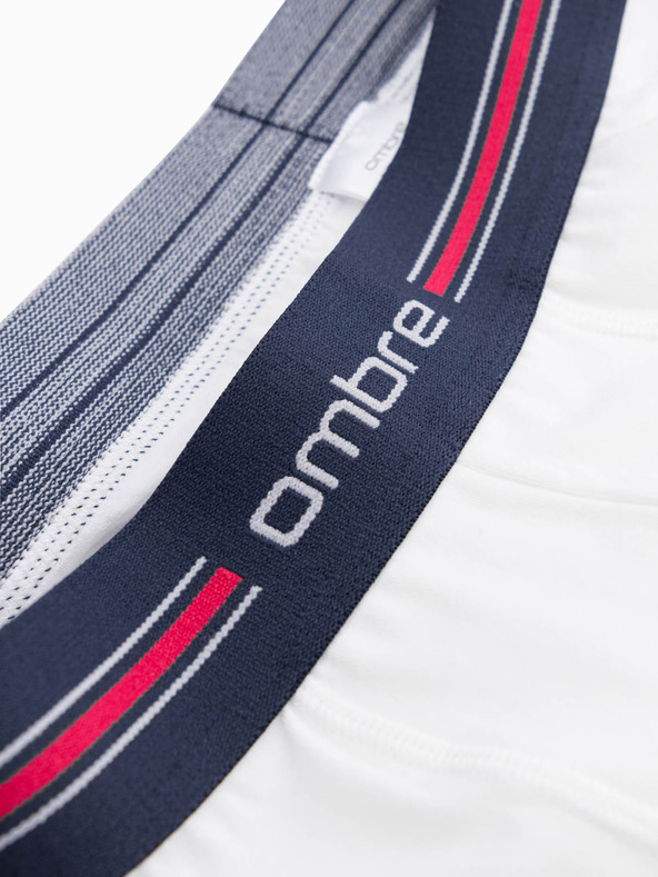 Ombre Clothing Klasické pánske boxerky s prúžkom a gumou Ombre Clothing