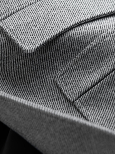 Ombre Clothing Pánsky jednoradový kabát Ombre Oblečenie