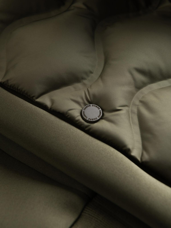 Ombre Clothing Pánska prešívaná bunda bomber Ombre Clothing