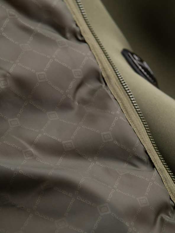 Ombre Clothing Pánska prešívaná bunda bomber Ombre Clothing