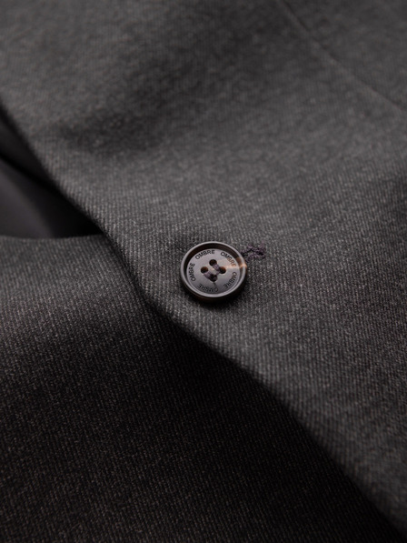 Ombre Clothing Ombre Clothing pánska hnedá bunda so stojačikom