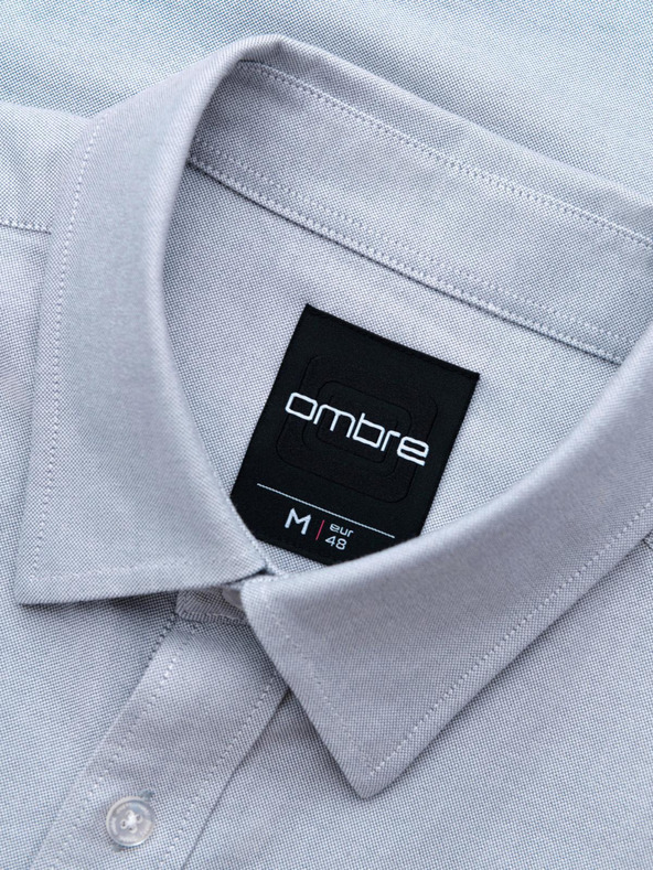Ombre Clothing Pánska oxfordská košeľa Ombre Clothing V1 OM-SHOS-0173