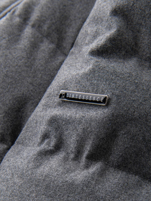 Ombre Clothing Pánska bunda s kapucňou Ombre Oblečenie