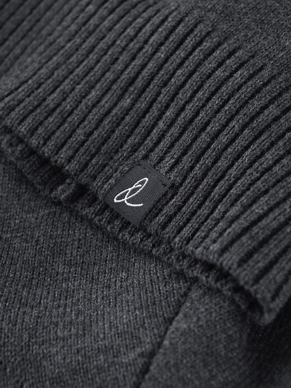 Ombre Clothing Pánska bavlnená pletená zimná čiapka Ombre Oblečenie