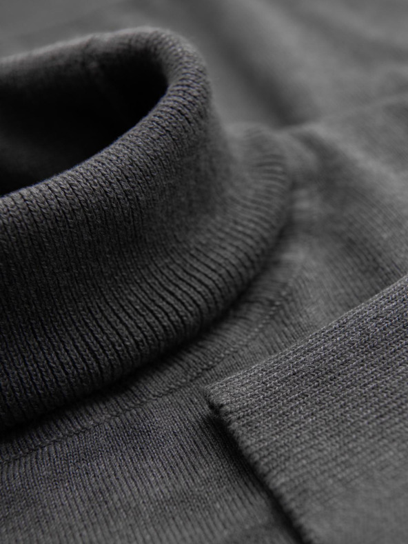 Ombre Clothing Pánsky pletený rolák Ombre Oblečenie