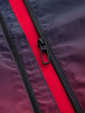 Ombre Clothing Červená a modrá pánska športová bunda od Ombre Clothing