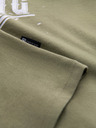 Ombre Clothing Zelené pánske tričko s potlačou Ombre Clothing