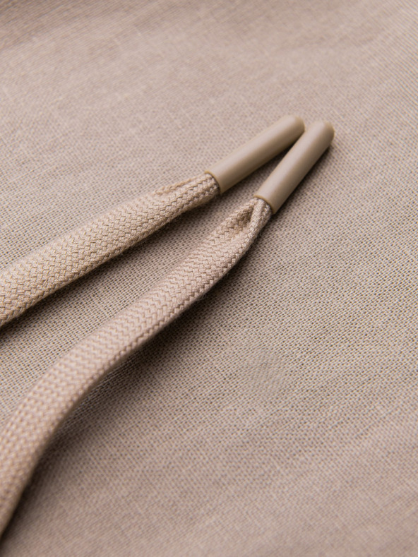 Ombre Clothing Svetlohnedé pánske chino nohavice s plátnom Ombre Clothing