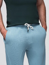Ombre Clothing Modré pánske tepláky Ombre Clothing