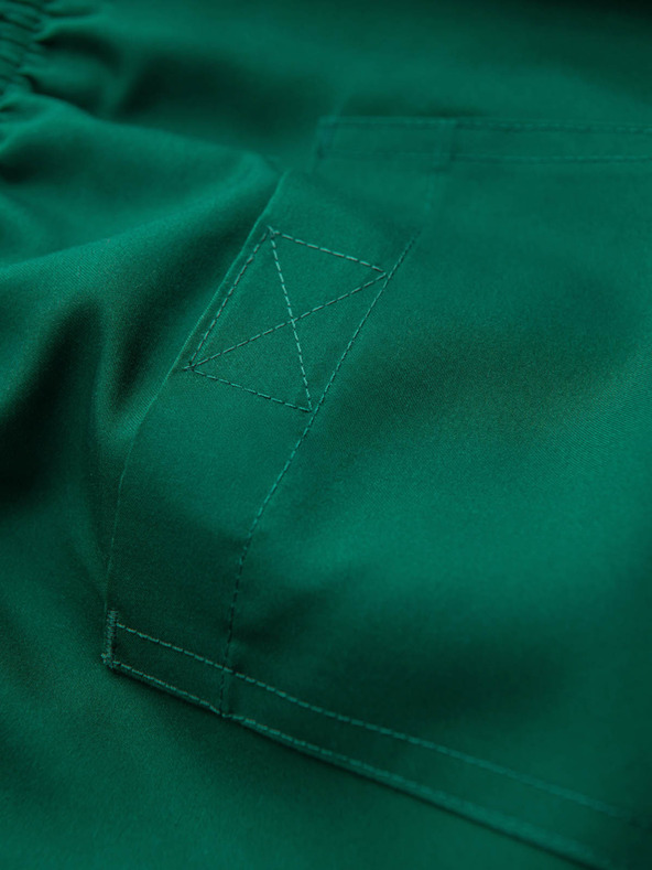 Ombre Clothing Zelené pánske rebrované plavky Ombre Clothing