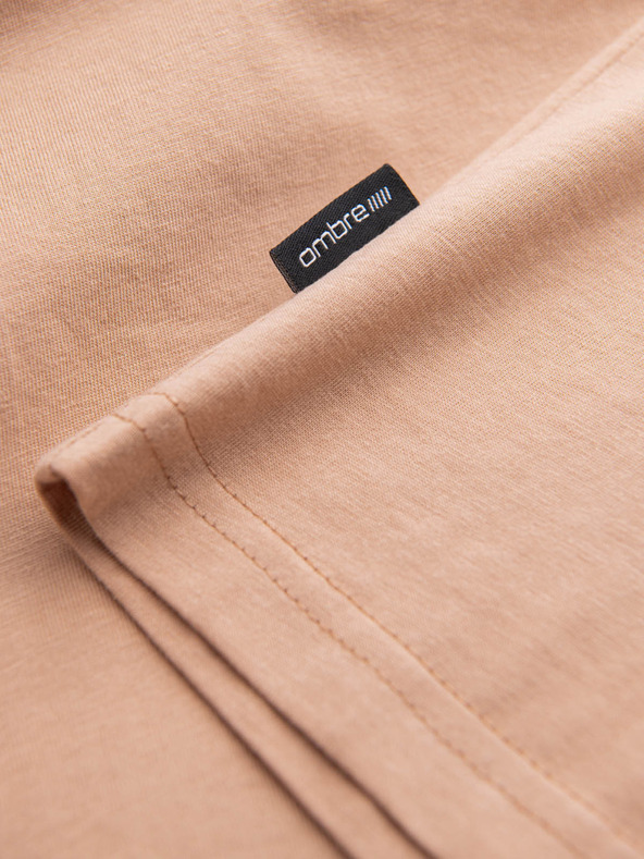 Ombre Clothing Pánske klasické bavlnené tričko BASIC Ombre Oblečenie