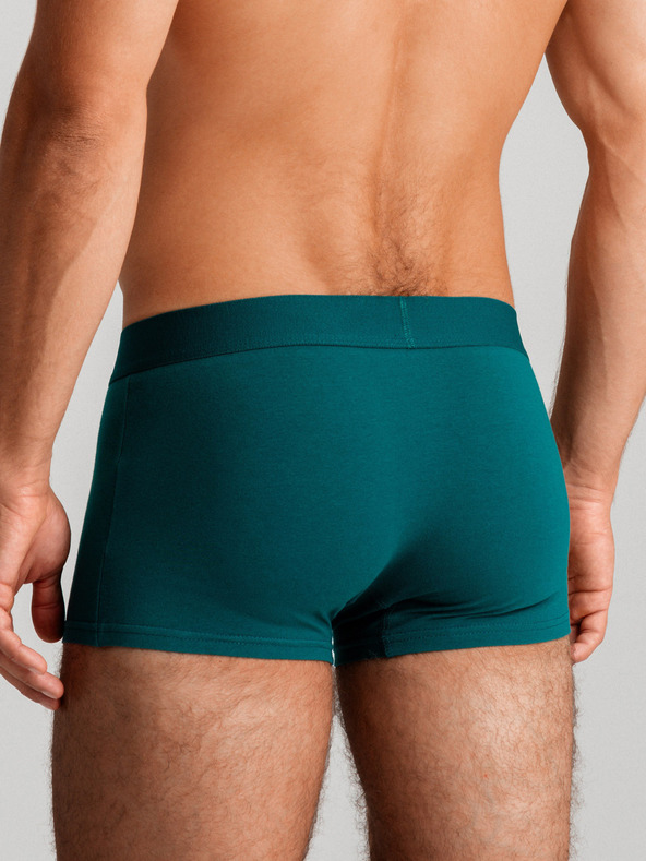 Ombre Clothing Pánske jednofarebné boxerky BASIC s elastanom Ombre Clothing