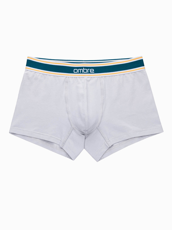 Ombre Clothing Klasické pánske boxerky s ozdobnou gumou v páse Ombre Clothing
