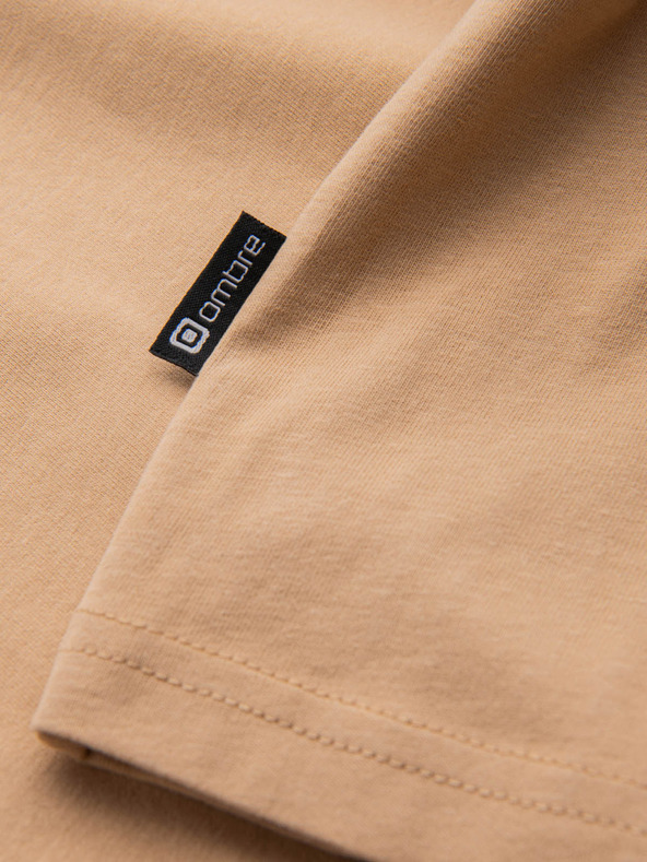 Ombre Clothing Pánske bavlnené tričko s potlačou Ombre Pocket Ombre Streetstyle Ombre oblečenie