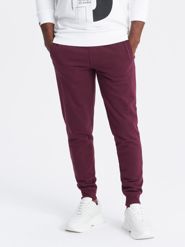 Ombre Clothing Pánske bavlnené tepláky BASIC joggers Ombre Clothing