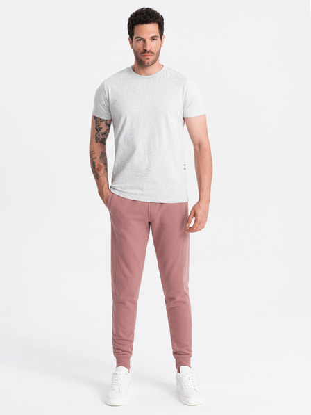 Ombre Clothing Pánske bavlnené tepláky BASIC jogger Ombre Clothing