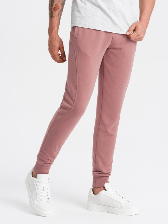 Ombre Clothing Pánske bavlnené tepláky BASIC jogger Ombre Clothing