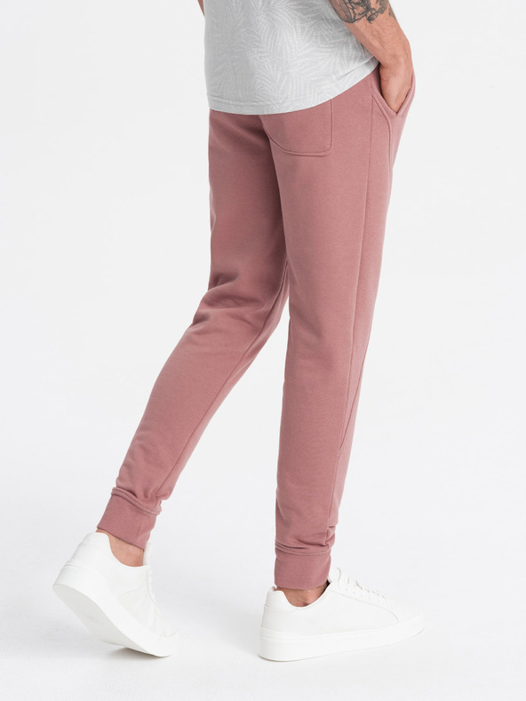 Ombre Clothing Pánske bavlnené tepláky BASIC jogger Ombre Clothing