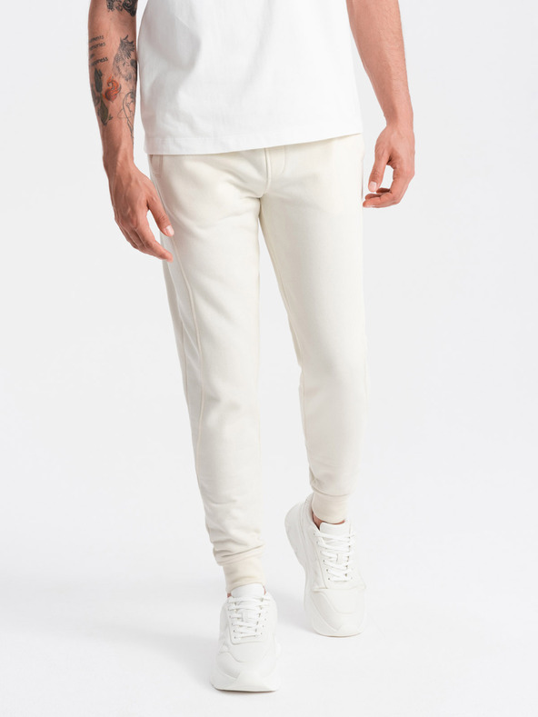 Ombre Clothing Pánske bavlnené tepláky BASIC Ombre Clothing