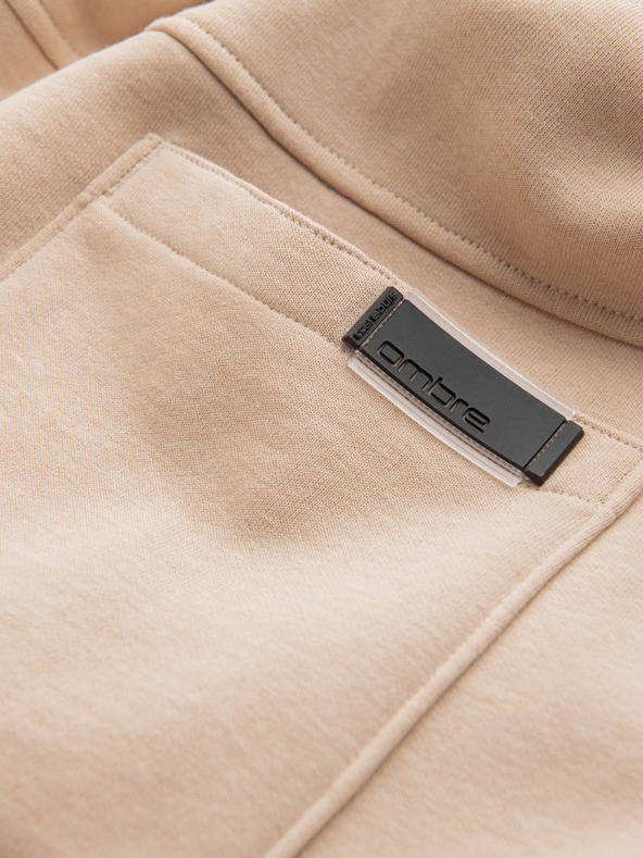 Ombre Clothing Pánske bavlnené tepláky BASIC joggers Ombre Clothing