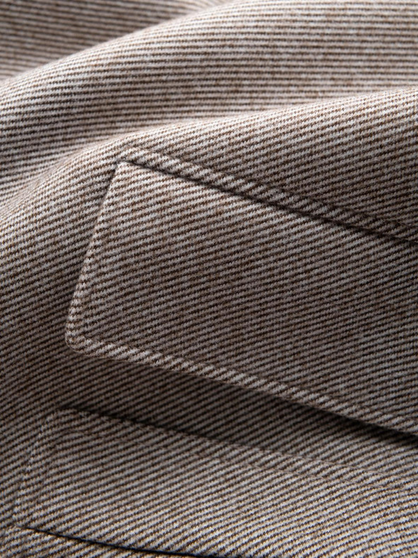 Ombre Clothing Pánsky jednoradový kabát Ombre Oblečenie