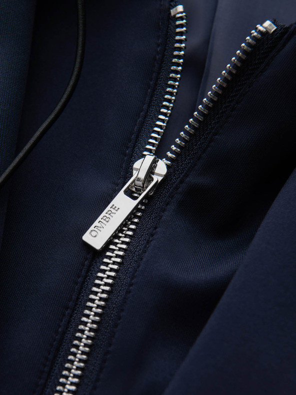 Ombre Clothing Pánska bunda s odnímateľnou podšívkou a kapucňou Ombre Clothing