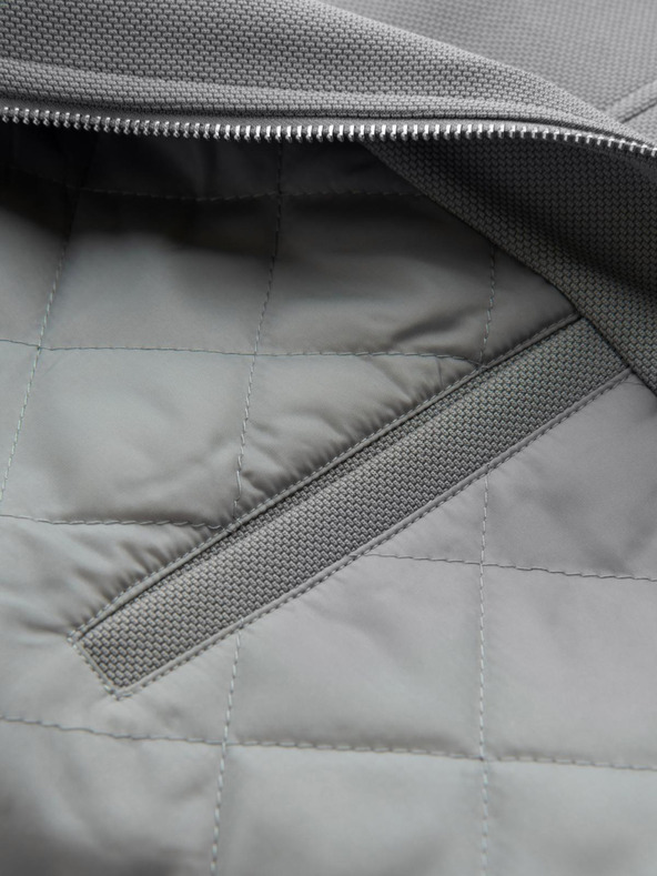 Ombre Clothing Pánska bunda s vreckami a golierom Ombre Clothing