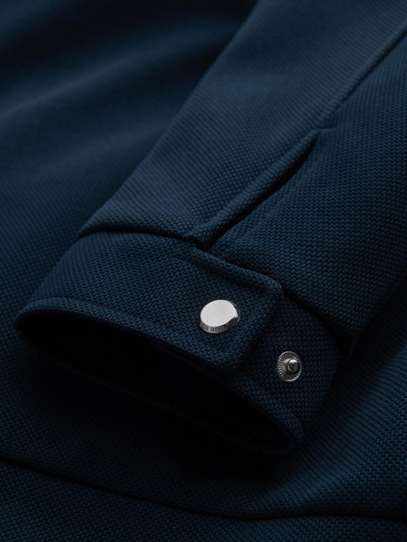 Ombre Clothing Pánska bunda so stojačikom a vreckami Ombre Clothing