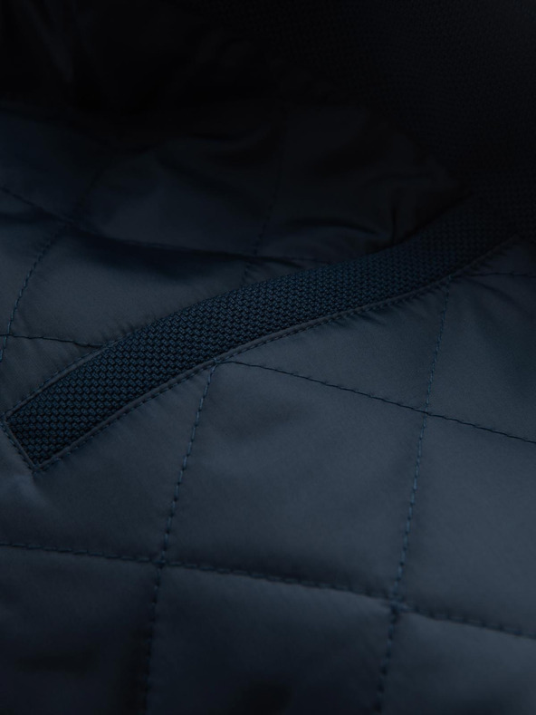 Ombre Clothing Pánska bunda so stojačikom a vreckami Ombre Clothing