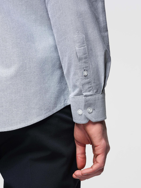 Ombre Clothing Pánska oxfordská košeľa Ombre Clothing V2 OM-SHOS-0172