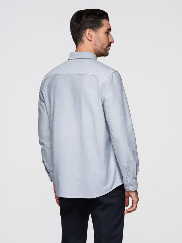 Ombre Clothing Pánska oxfordská košeľa Ombre Clothing V2 OM-SHOS-0172