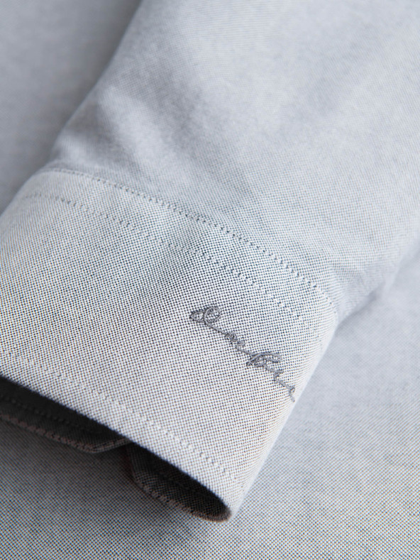 Ombre Clothing Pánska oxfordská košeľa Ombre Clothing V2 OM-SHOS-0173