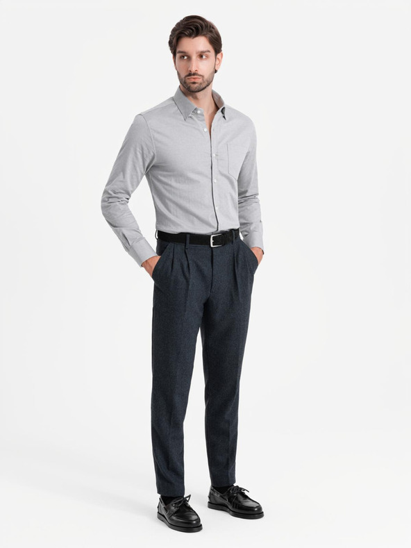 Ombre Clothing Pánska košeľa Ombre Clothing SLIM FIT V2 OM-SHCS-0174