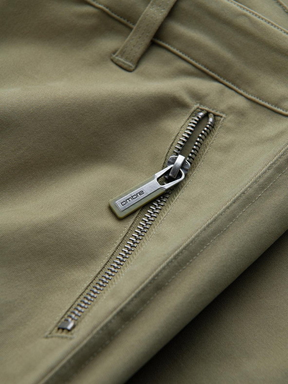 Ombre Clothing Pánske oblečenie Ombre STRAIGHT LEG CARGO V2 OM-PACG-0204