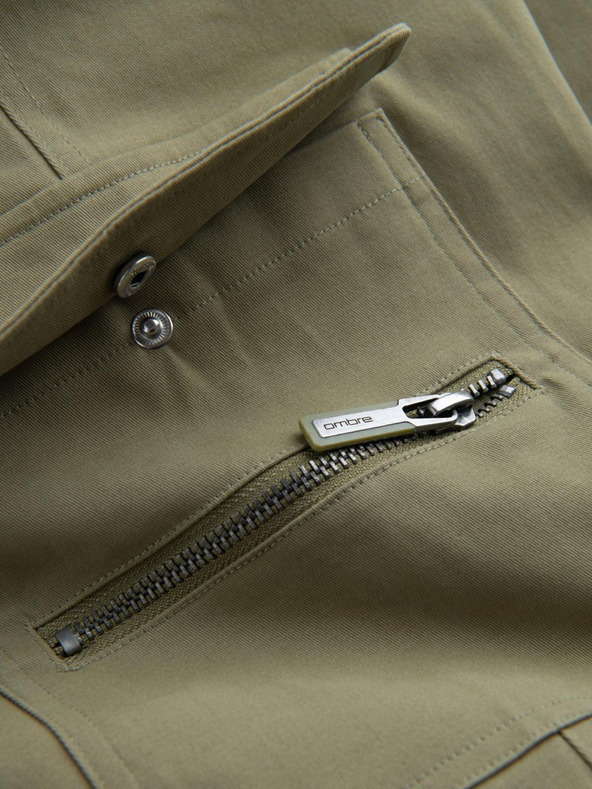 Ombre Clothing Pánske oblečenie Ombre STRAIGHT LEG CARGO V2 OM-PACG-0204