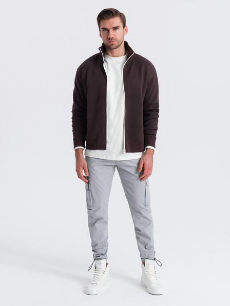 Ombre Clothing Pánske oblečenie Ombre Clothing STRAIGHT LEG CARGO V3 OM-PACG-0196