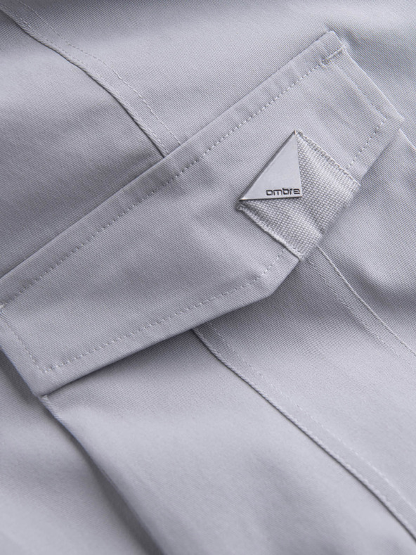 Ombre Clothing Pánske oblečenie Ombre Clothing STRAIGHT LEG CARGO V3 OM-PACG-0196