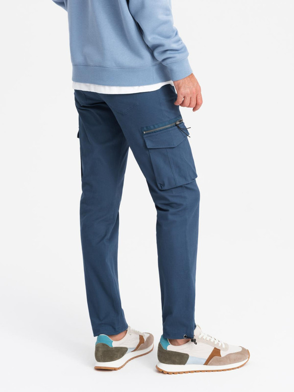 Ombre Clothing Pánske oblečenie Ombre Clothing STRAIGHT LEG CARGO V4 OM-PACG-0196