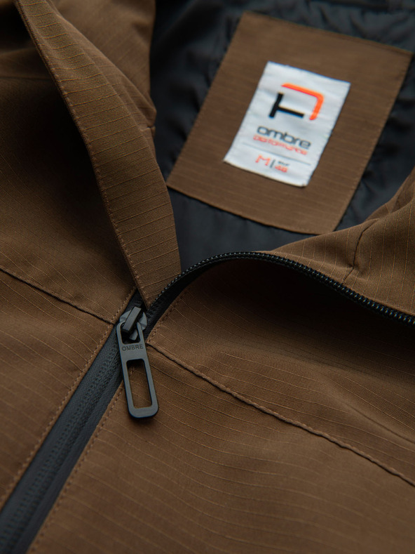 Ombre Clothing Pánska bunda s kapucňou Ombre Clothing V2 OM-JANP-0191